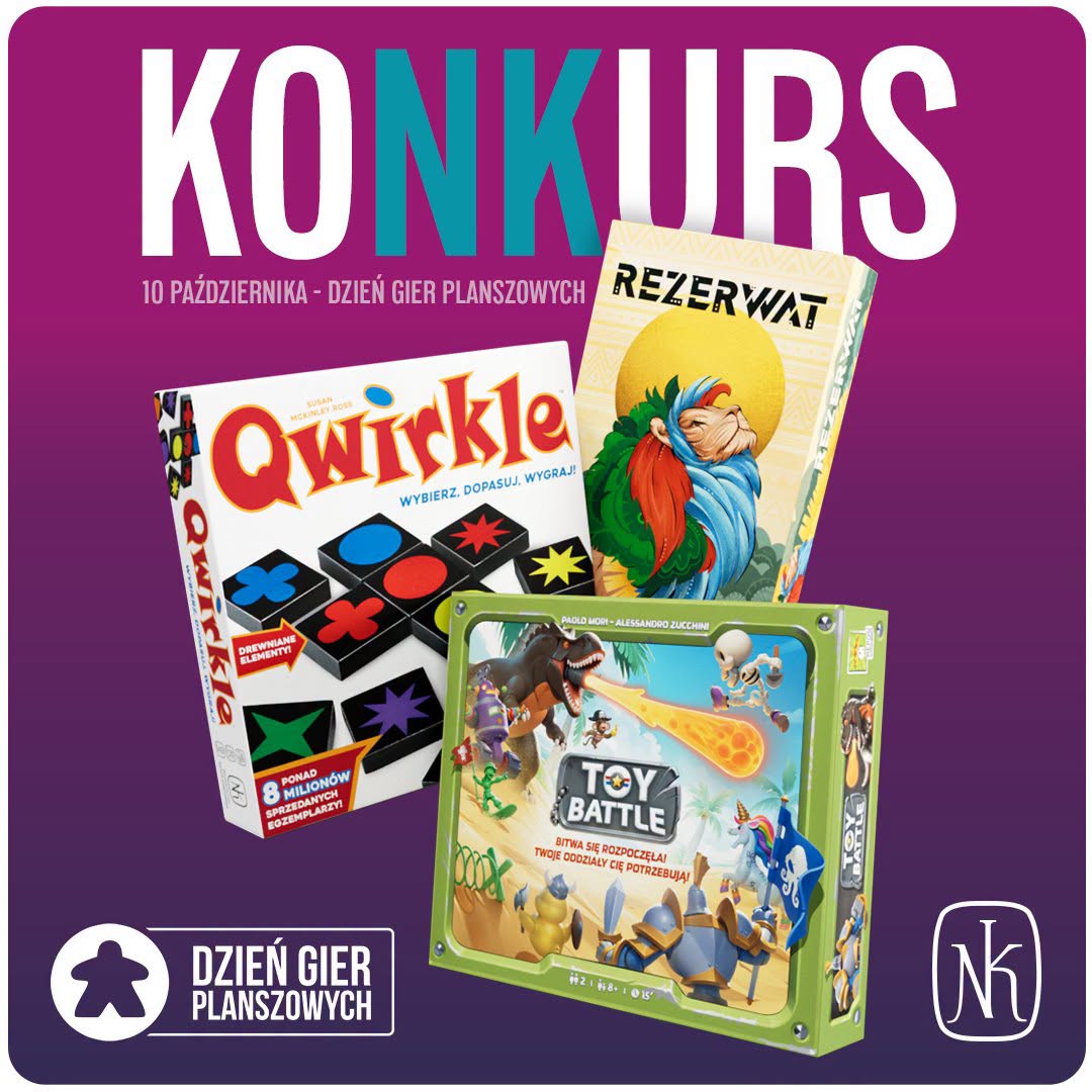 Konkurs z okazji Dnia Gier Planszowych